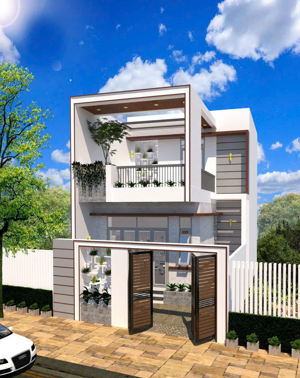 Báo giá thiết kế thi công nhà phố mới nhất 
