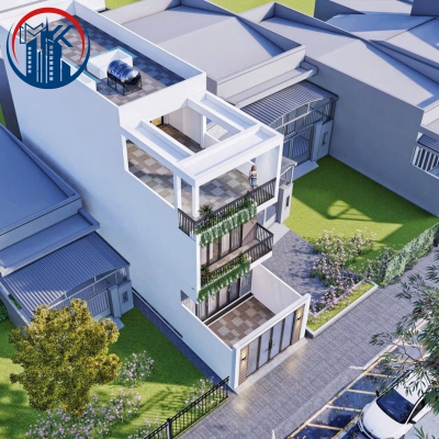 Những mẫu nhà phố đẹp 2024 khiến ai cũng phải thích thú tại Minh Khoa Cần Giuộc