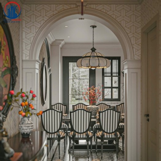 Hàng Buồm Villa - Kiệt Tác Kiến Trúc Indochine Tại Thái Nguyên, Thiết Kế Bởi Xây Dựng Minh Khoa Cần Giuộc