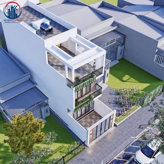 Những mẫu nhà phố đẹp 2024 khiến ai cũng phải thích thú tại Minh Khoa Cần Giuộc