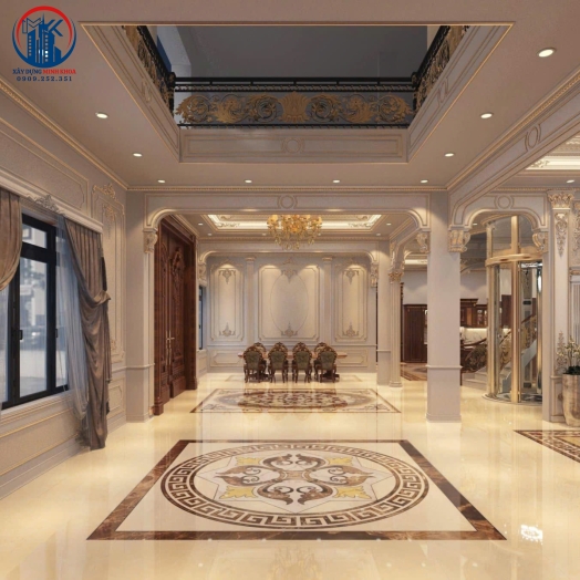 Thi công biệt thự cao cấp tại Quận 5 - Minh Khoa Cần Giuộc, giá từ 5 tỷ
