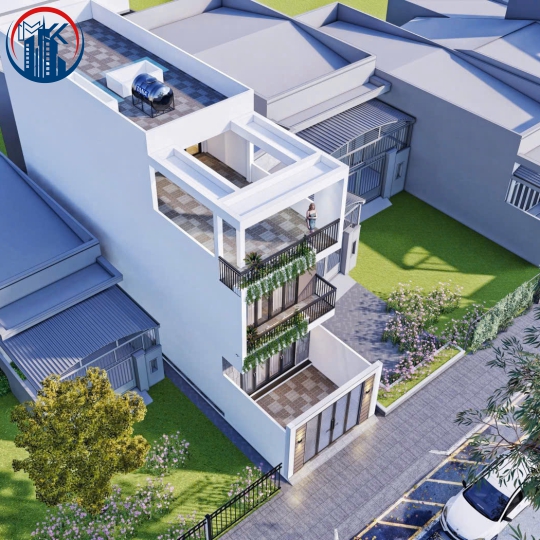 Những mẫu nhà phố đẹp 2024 khiến ai cũng phải thích thú tại Minh Khoa Cần Giuộc